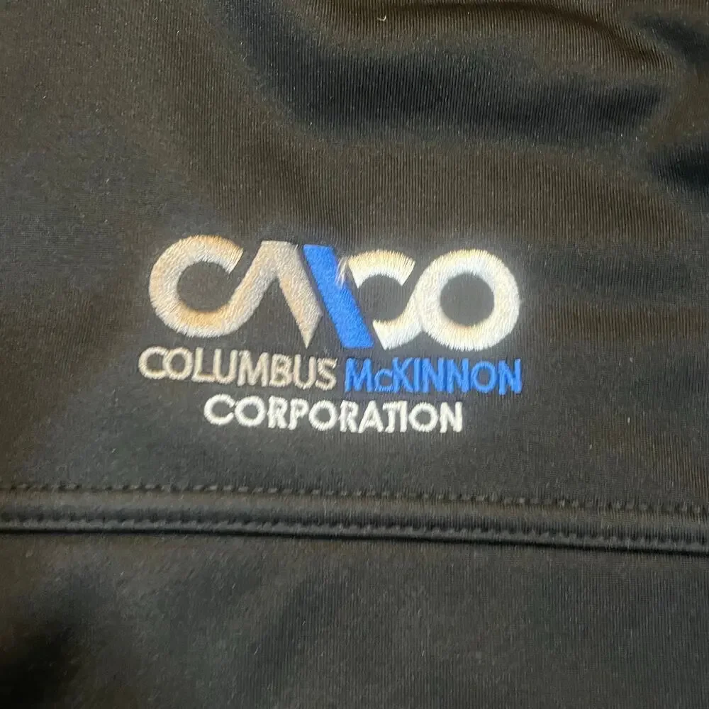 The North Face Mens‎ L Soft Shell Full Zip Jacket Corporate Logo Black